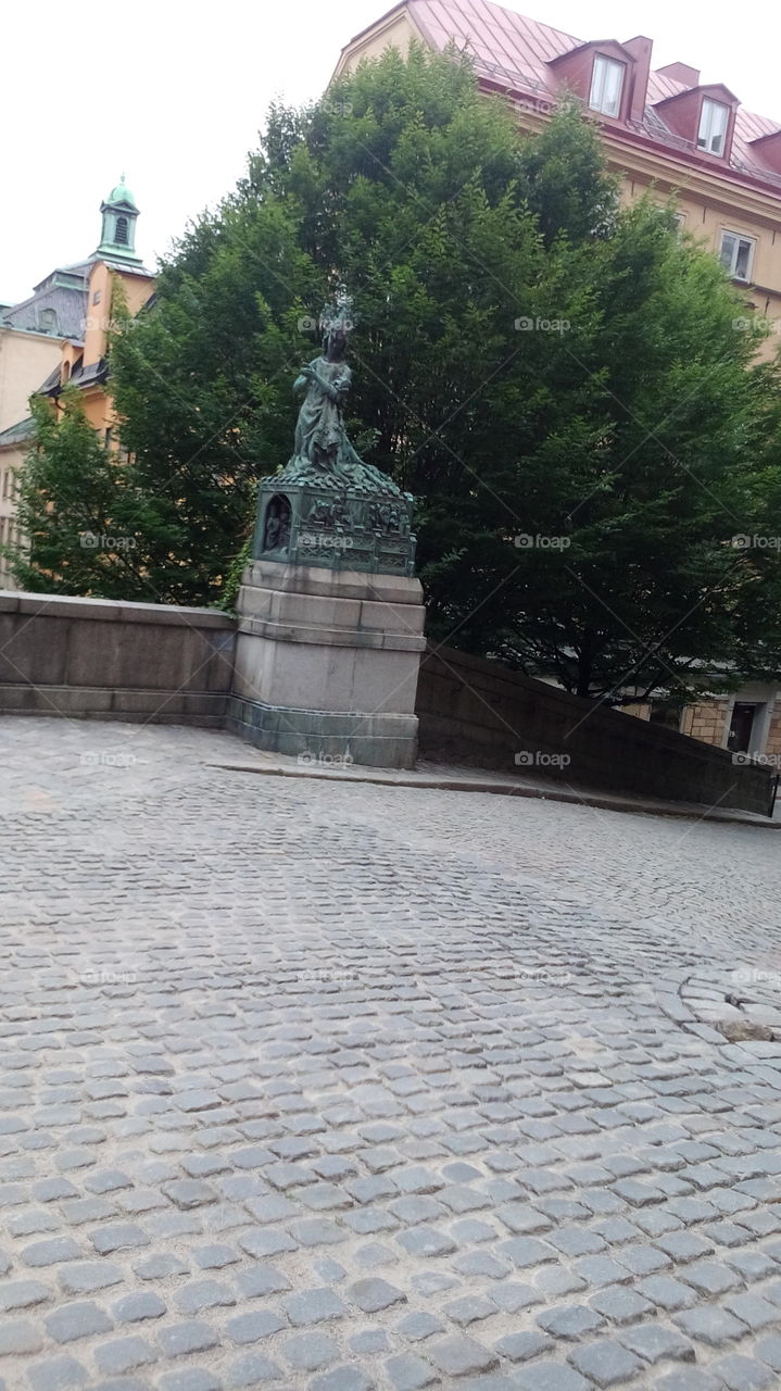 Statue in Stockholm