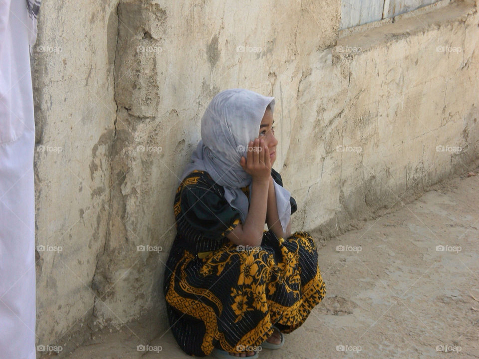 little girl iraq by bmachain