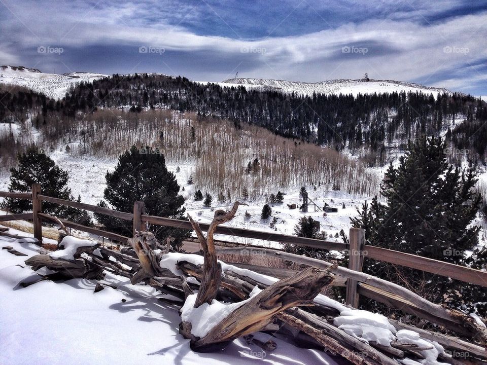 Snowy View at Cripple Creek