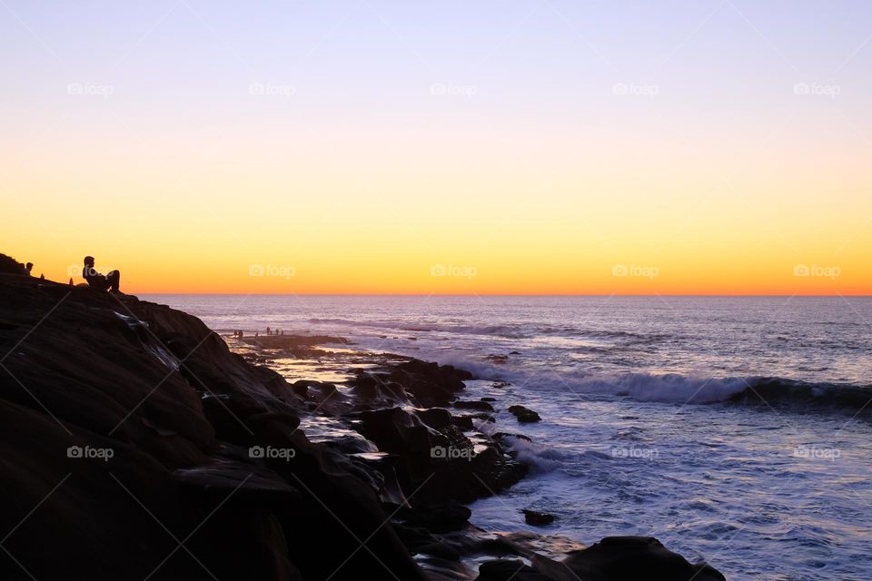 Sunset in La Jolla 