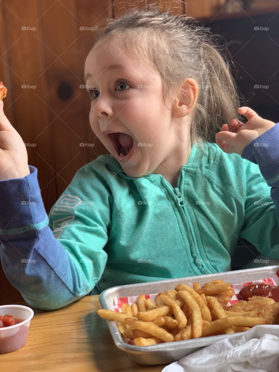 Trying Fried Shrimp for the first time