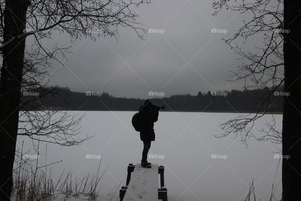 Photographers do anything for a perfect photo