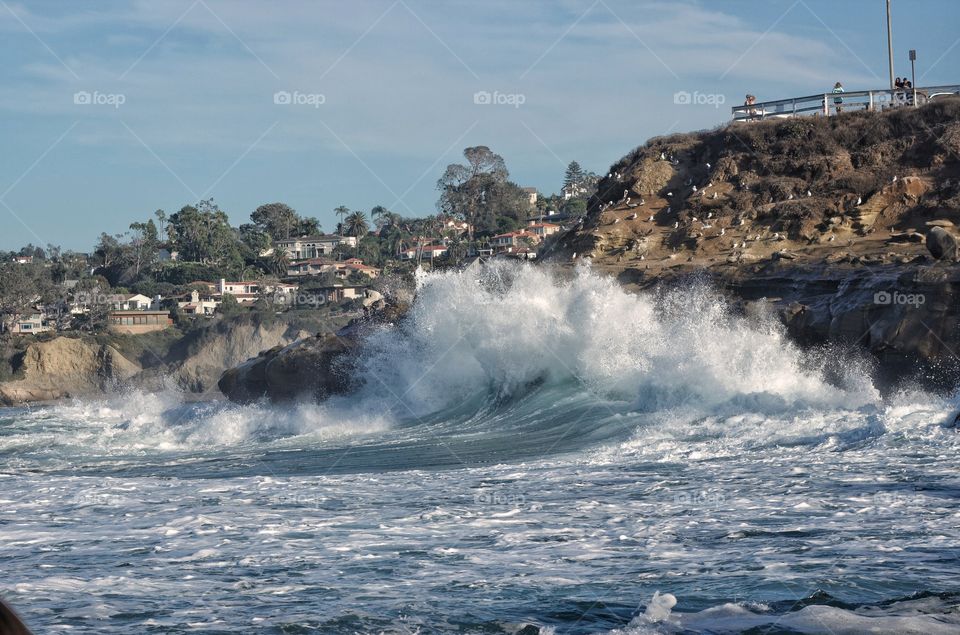 Cliffside beaches