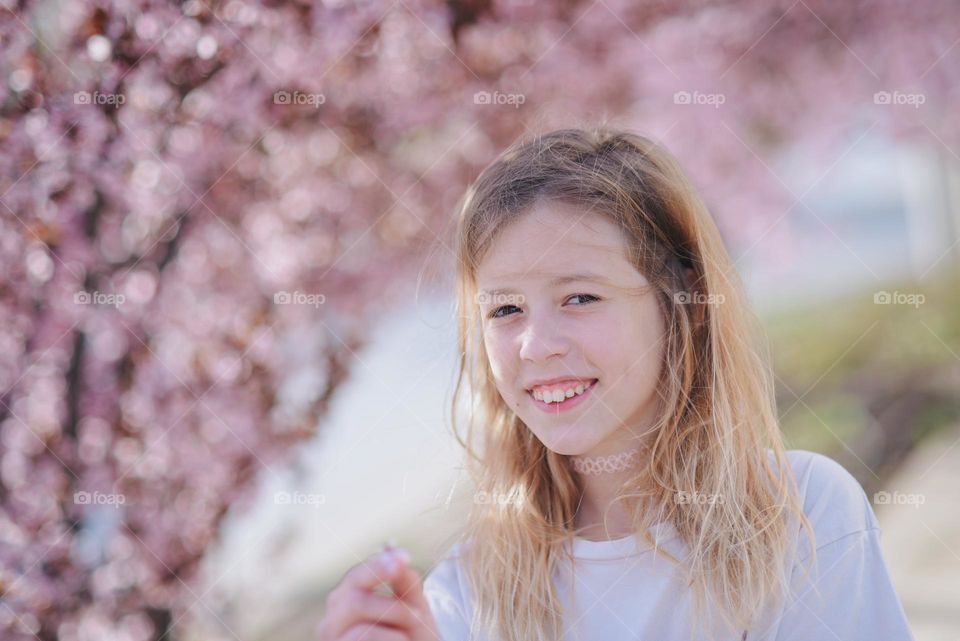 Portraits beautiful girl 