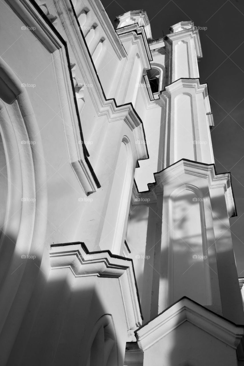 Church Santo Angel Custodio in Havana Cuba.
