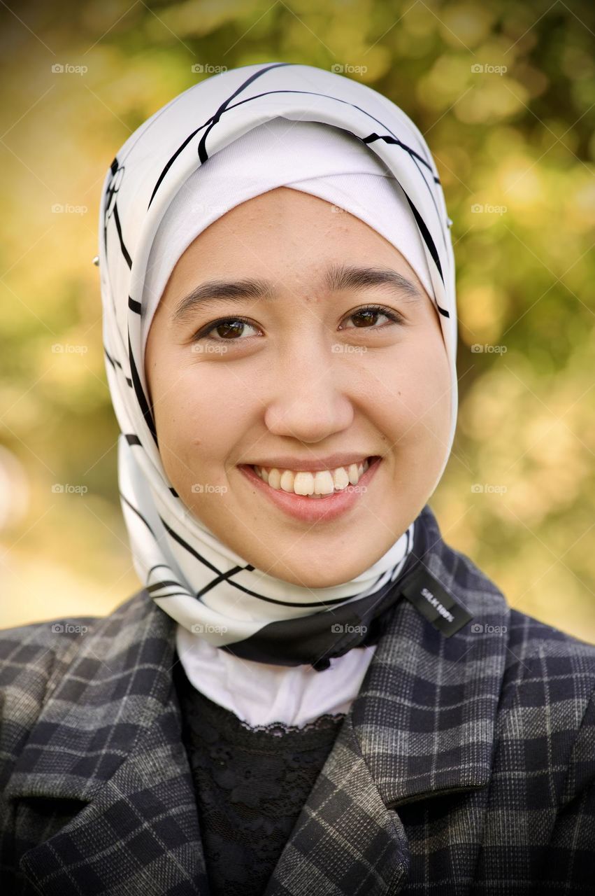 Smiling Face of Girl 