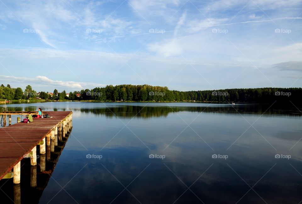 Lakeside vacation 