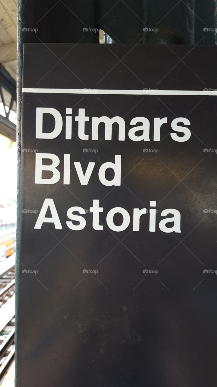 Ditmars Blvd Astoria Subway