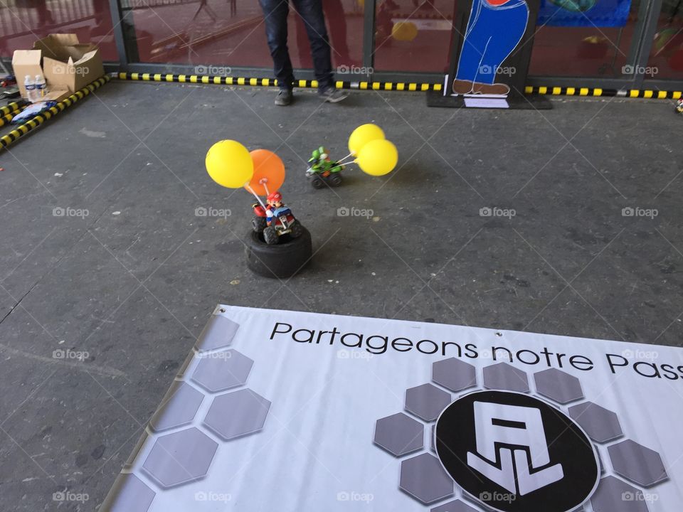Mario kart in reality !