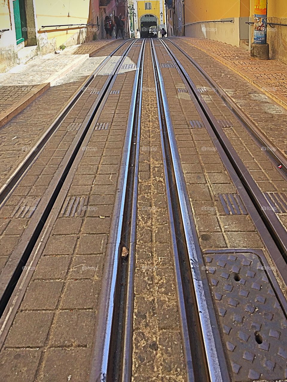 Tram track 