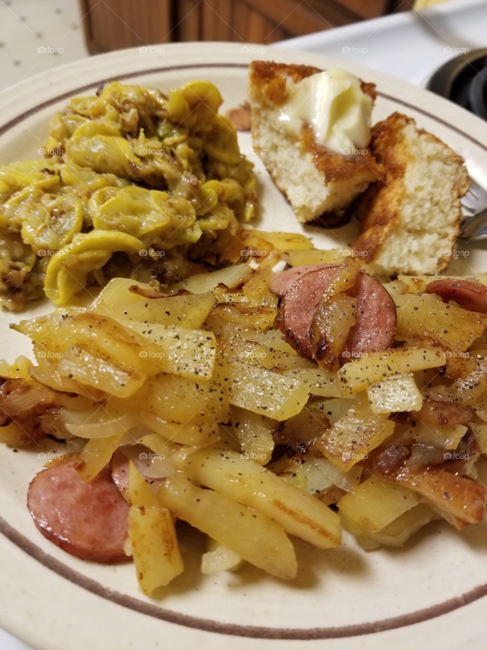 Delicious tasty dinner