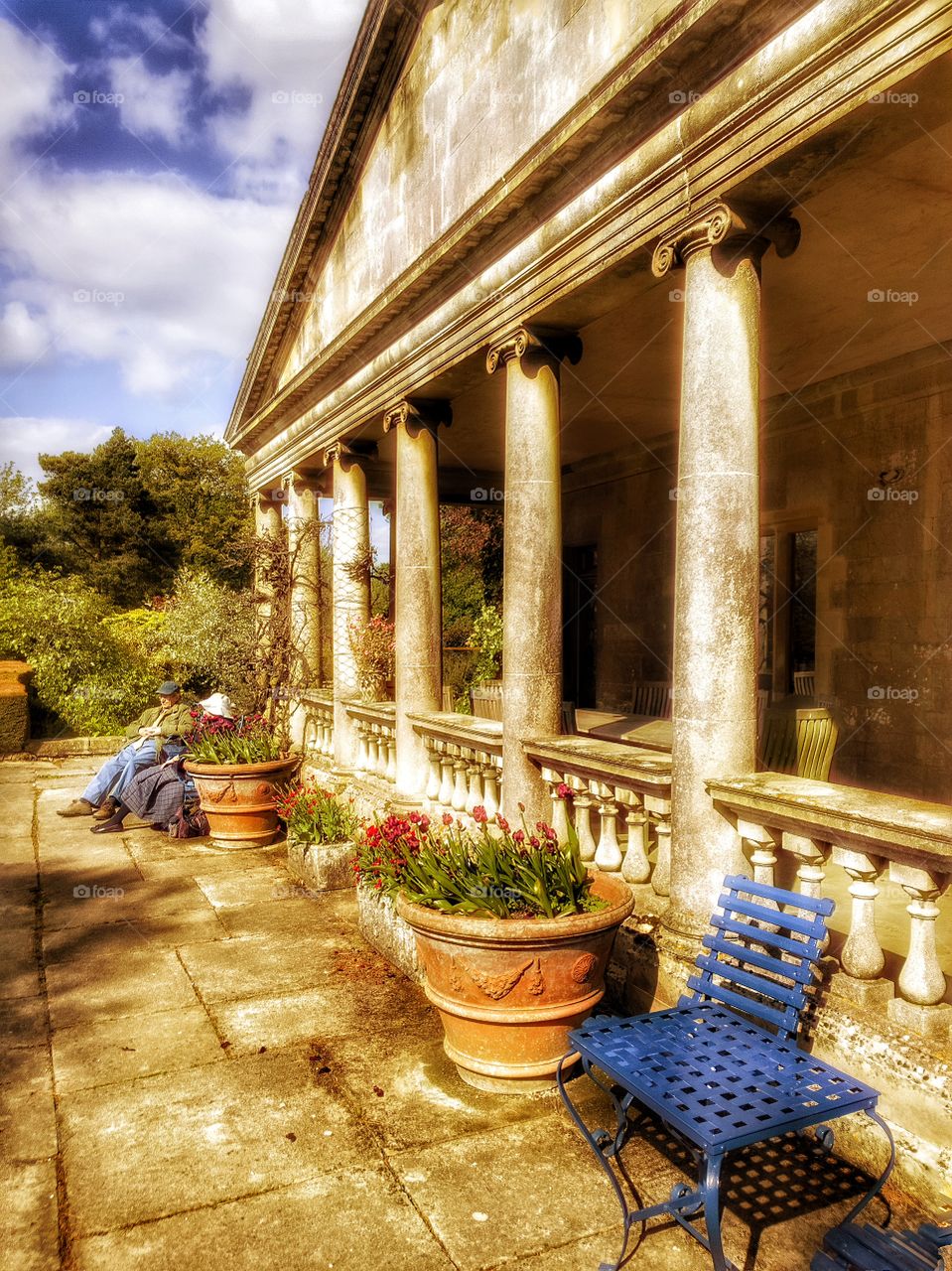 Gardens . Stately home 