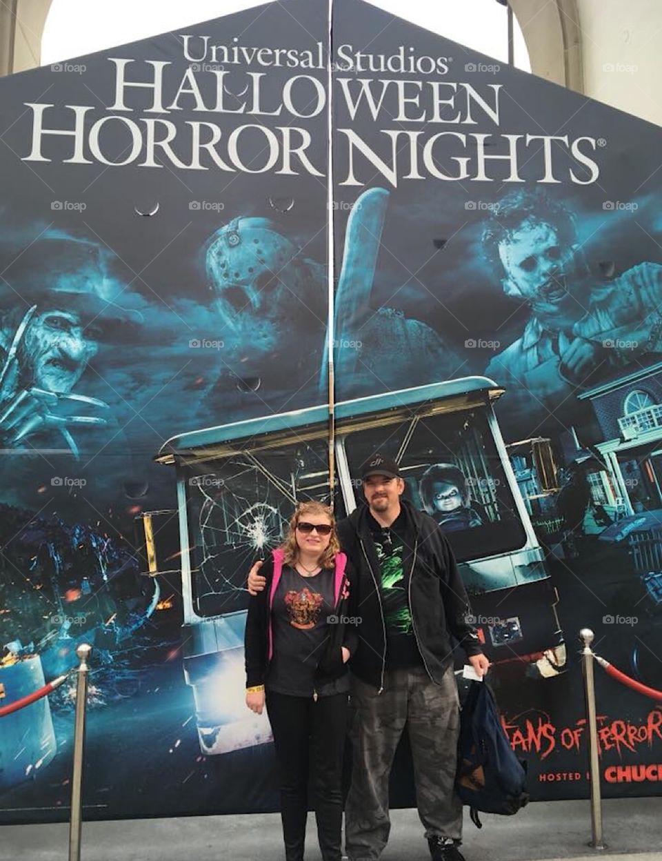 October in California at Universal Studios Hollywood Horror Nights.