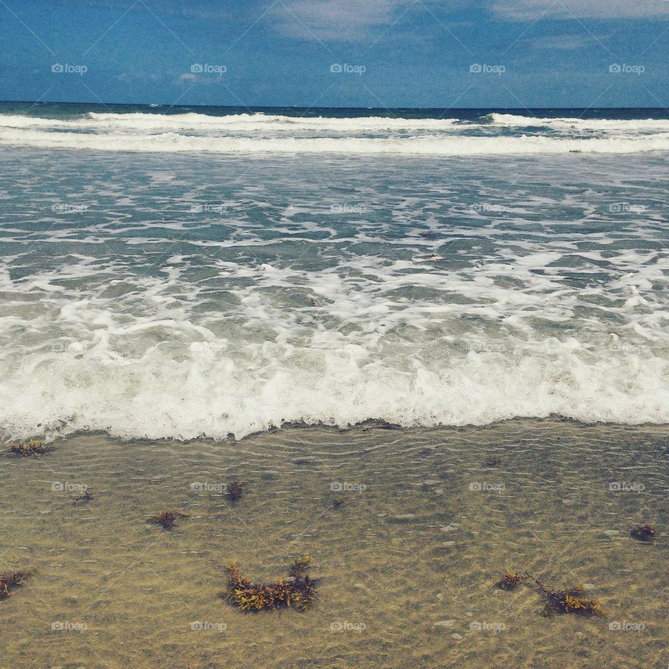 Sand beneath my feet and wind in my hair