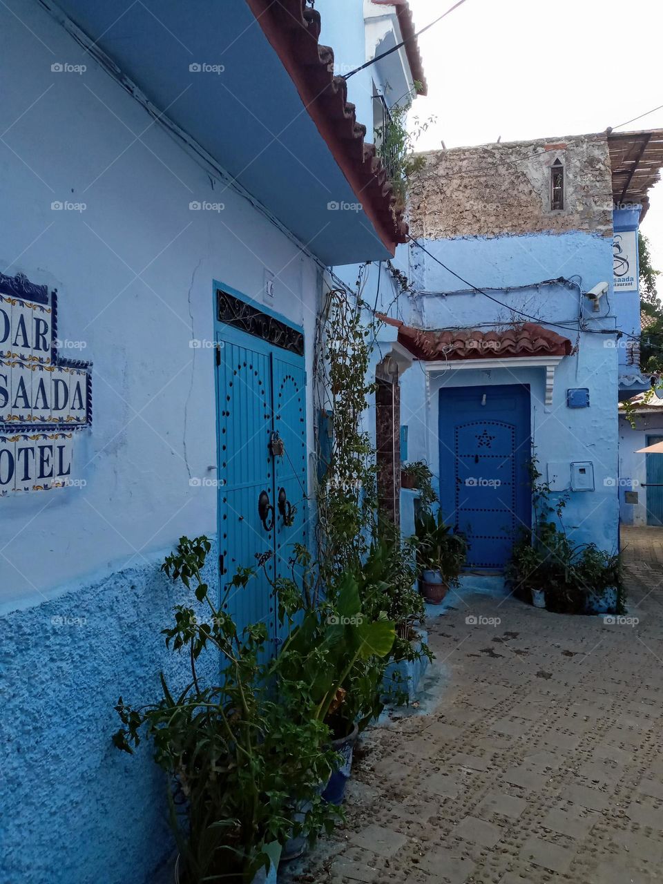Ancien alleys in chefchaouen