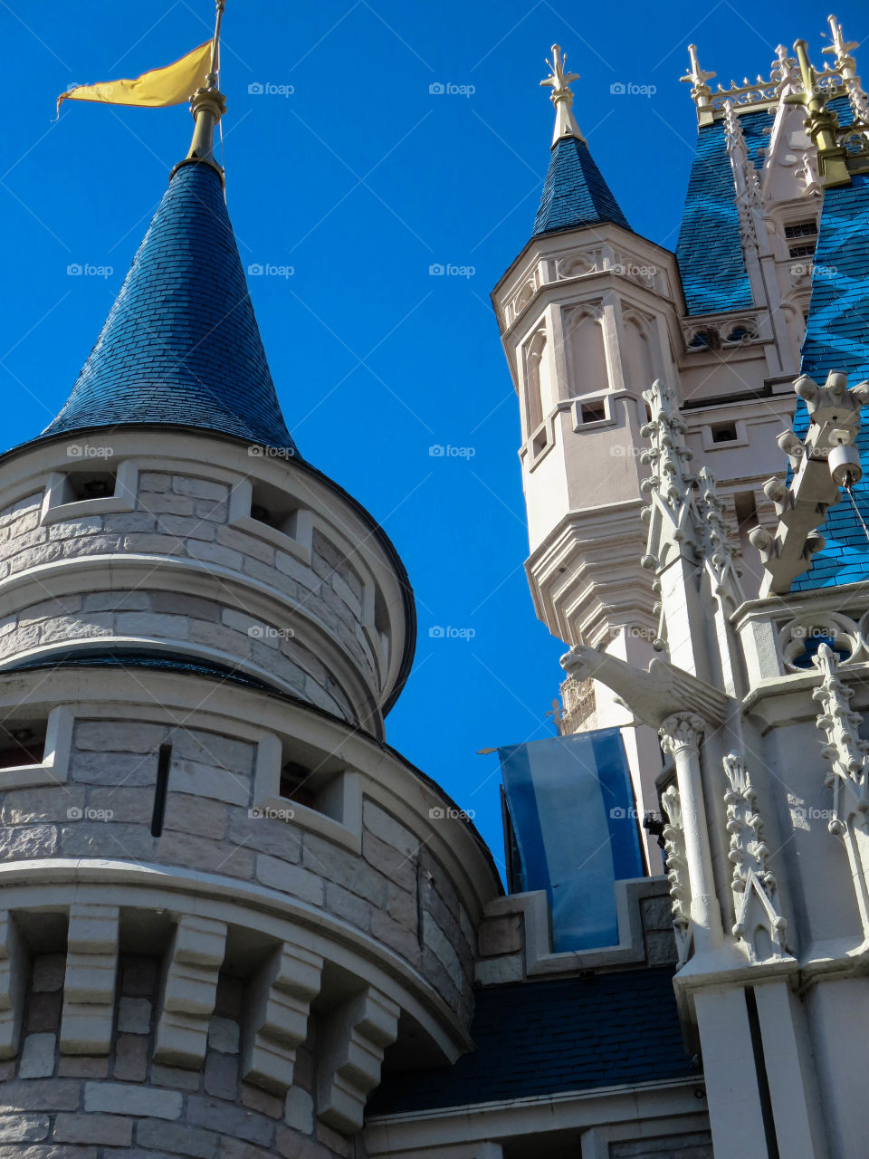When you wish upon a star. Cinderella's Castle at Disney World in Orlando, Florida.