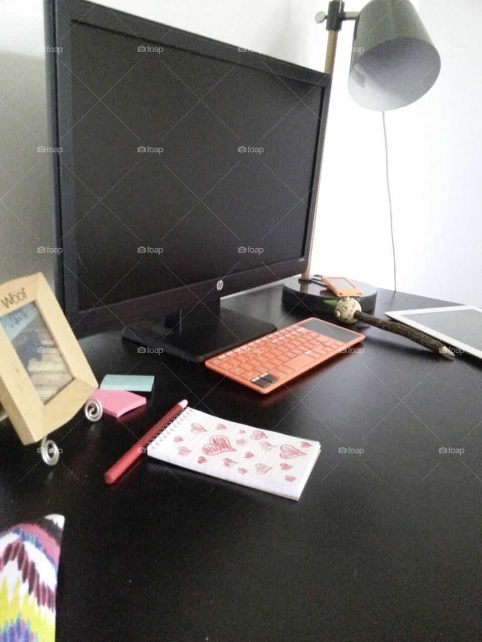 Home Office Space. desk space in home office