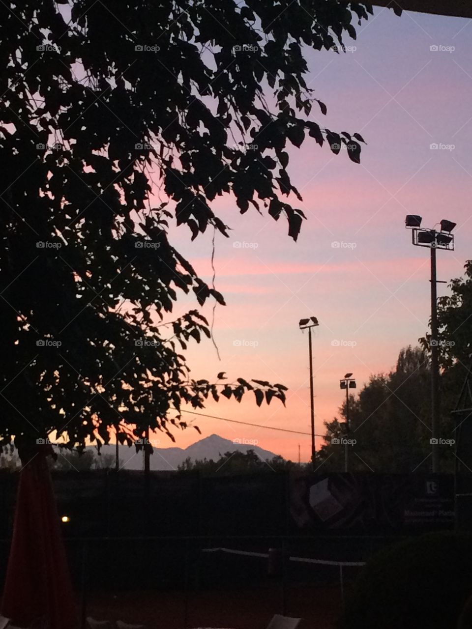 Sunset in Skopje