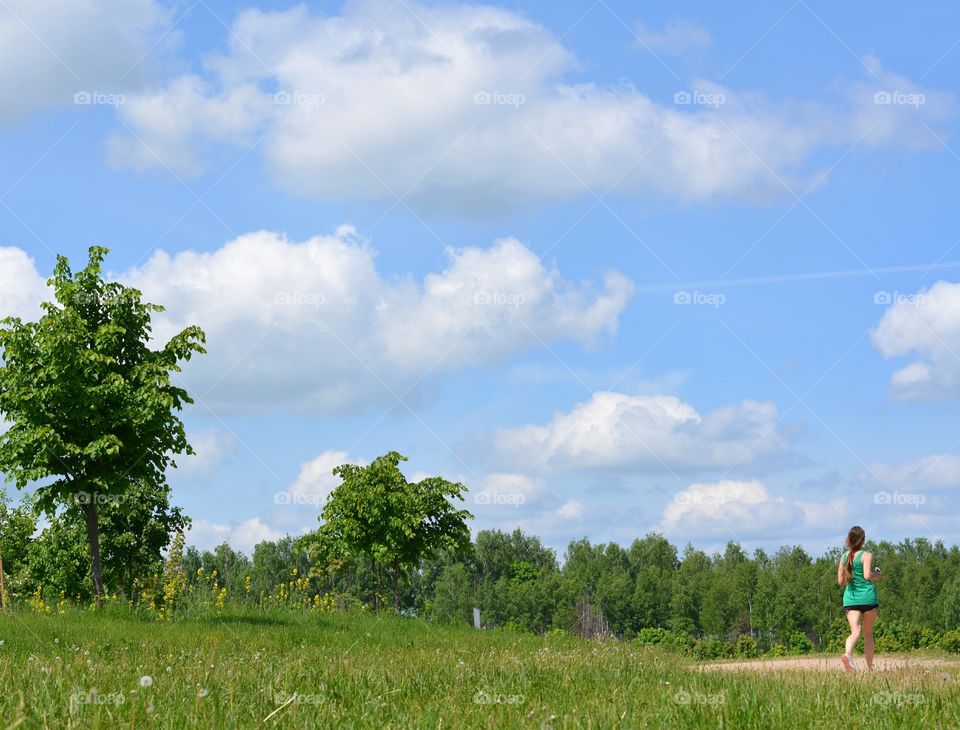 Landscape, Nature, Tree, Summer, Field