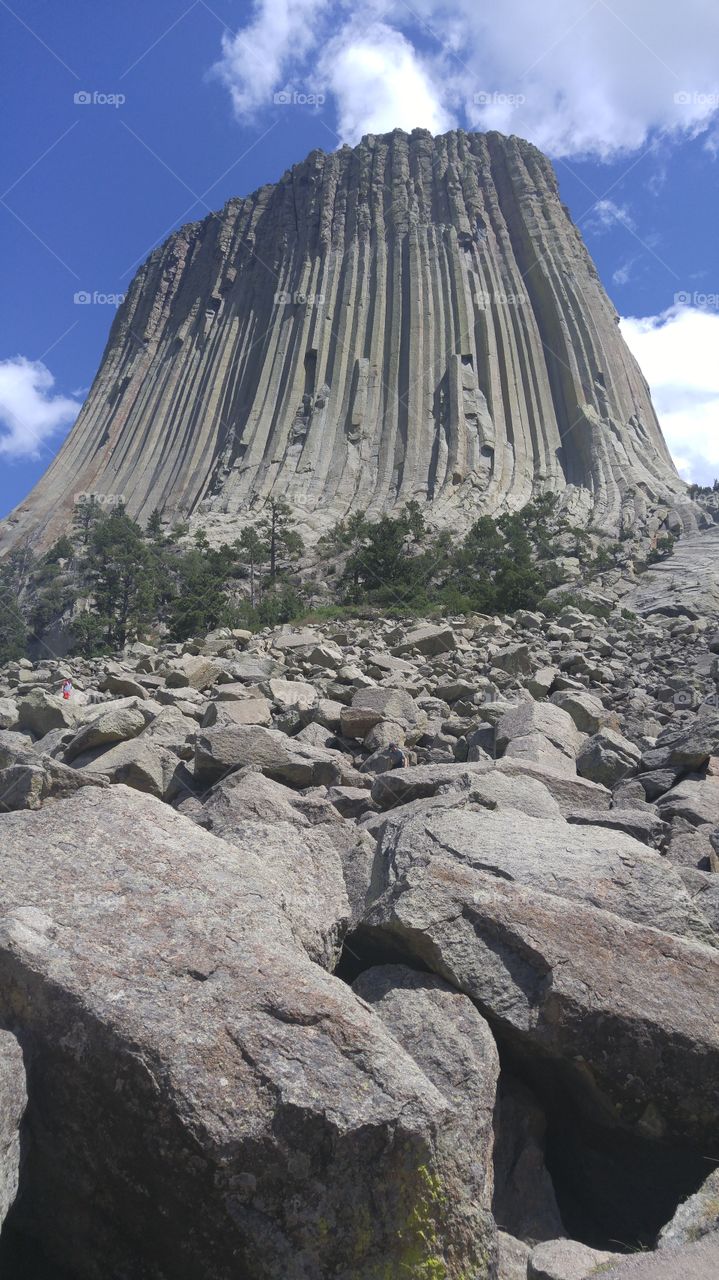 Rocky Trail to Devil's Tower