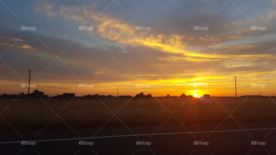 Sacramento sunset