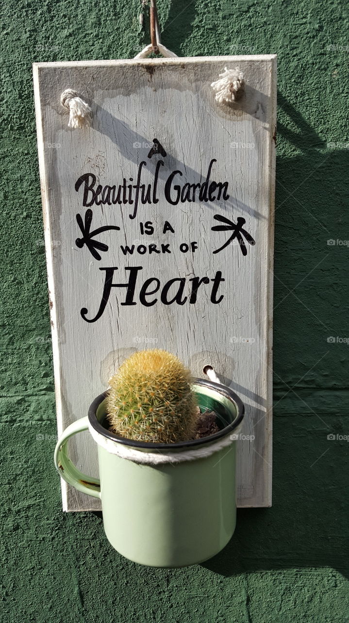 A Beautiful Garden is a Work of Heart