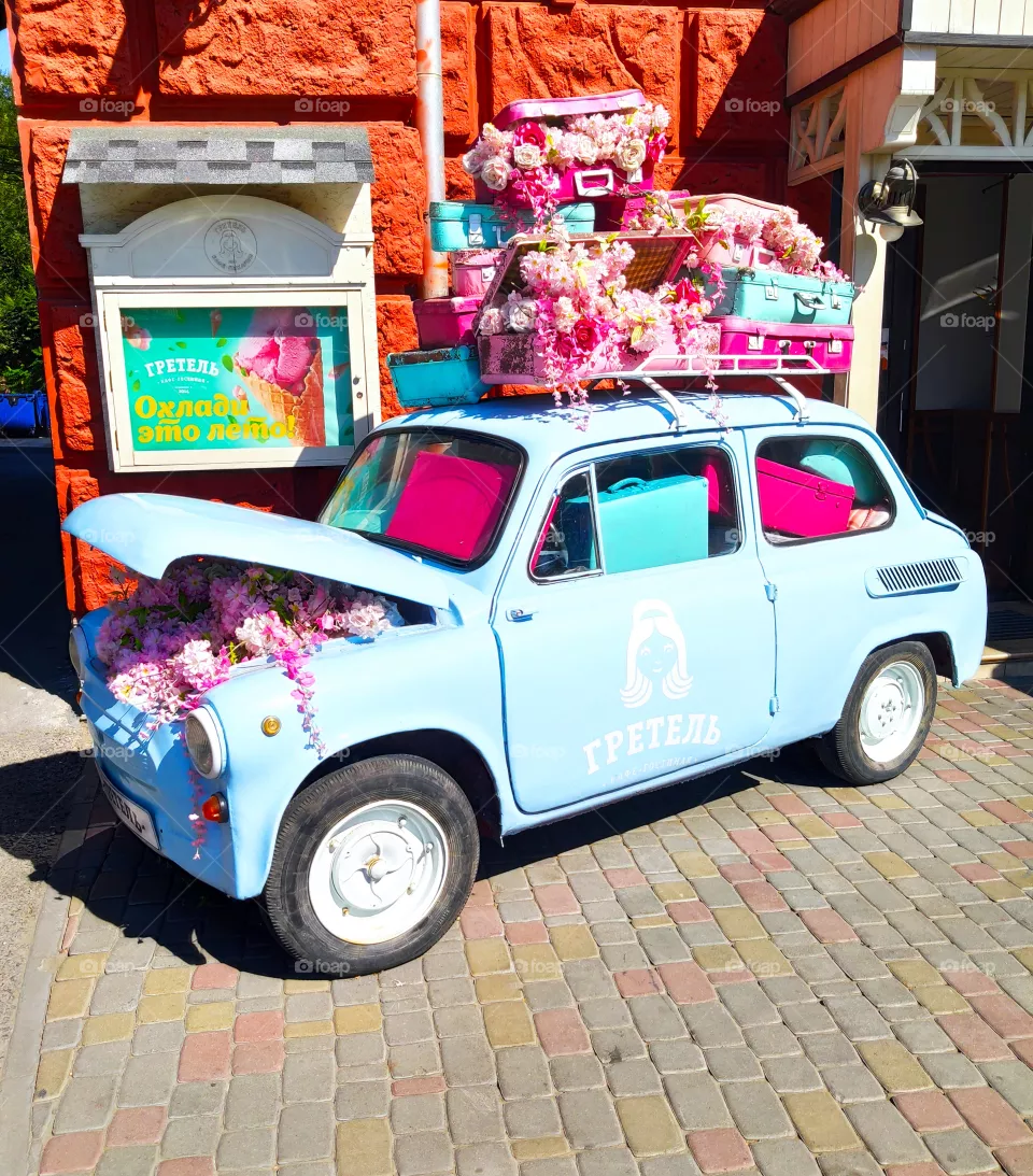 Flower car