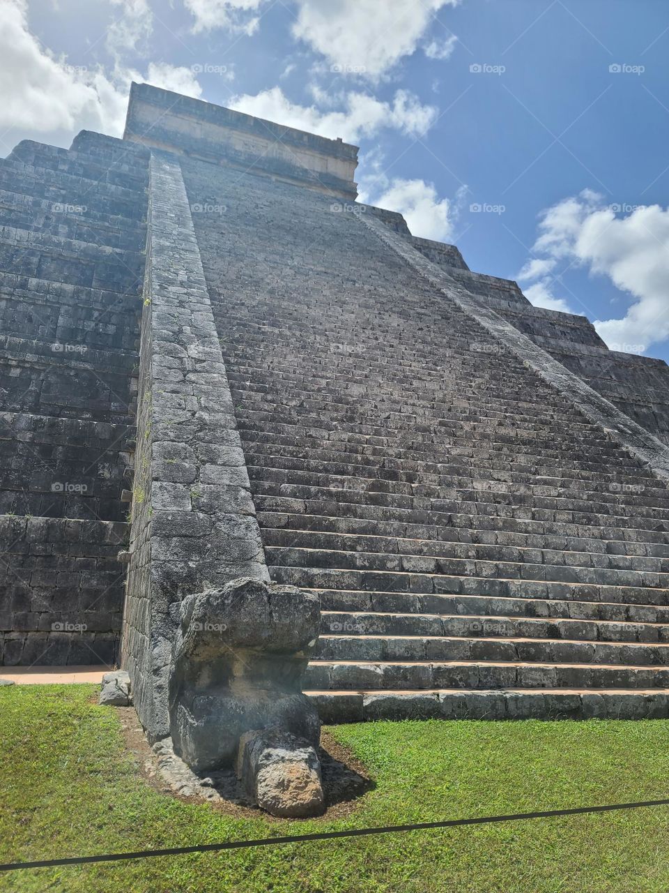 Part of the Chichén Itzá Park in Mexico