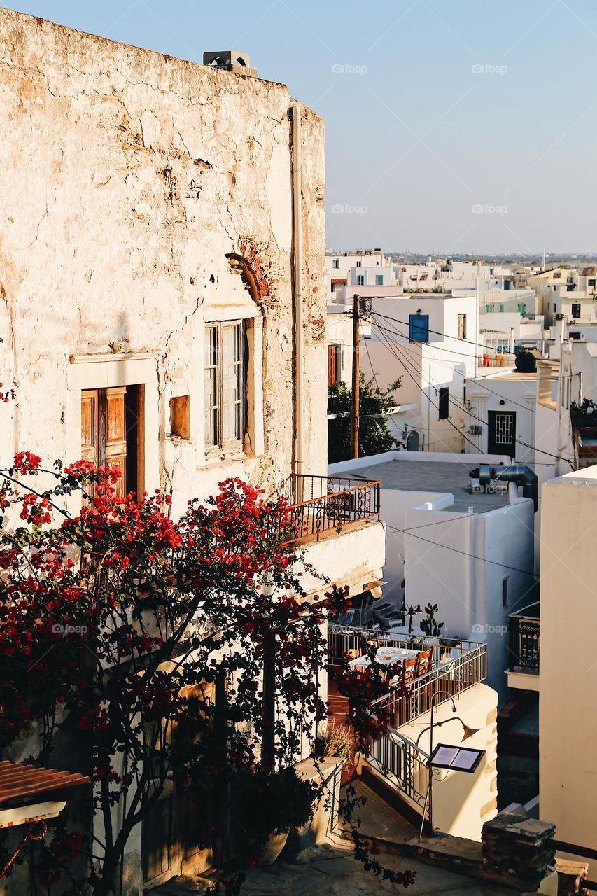 Greek city view 