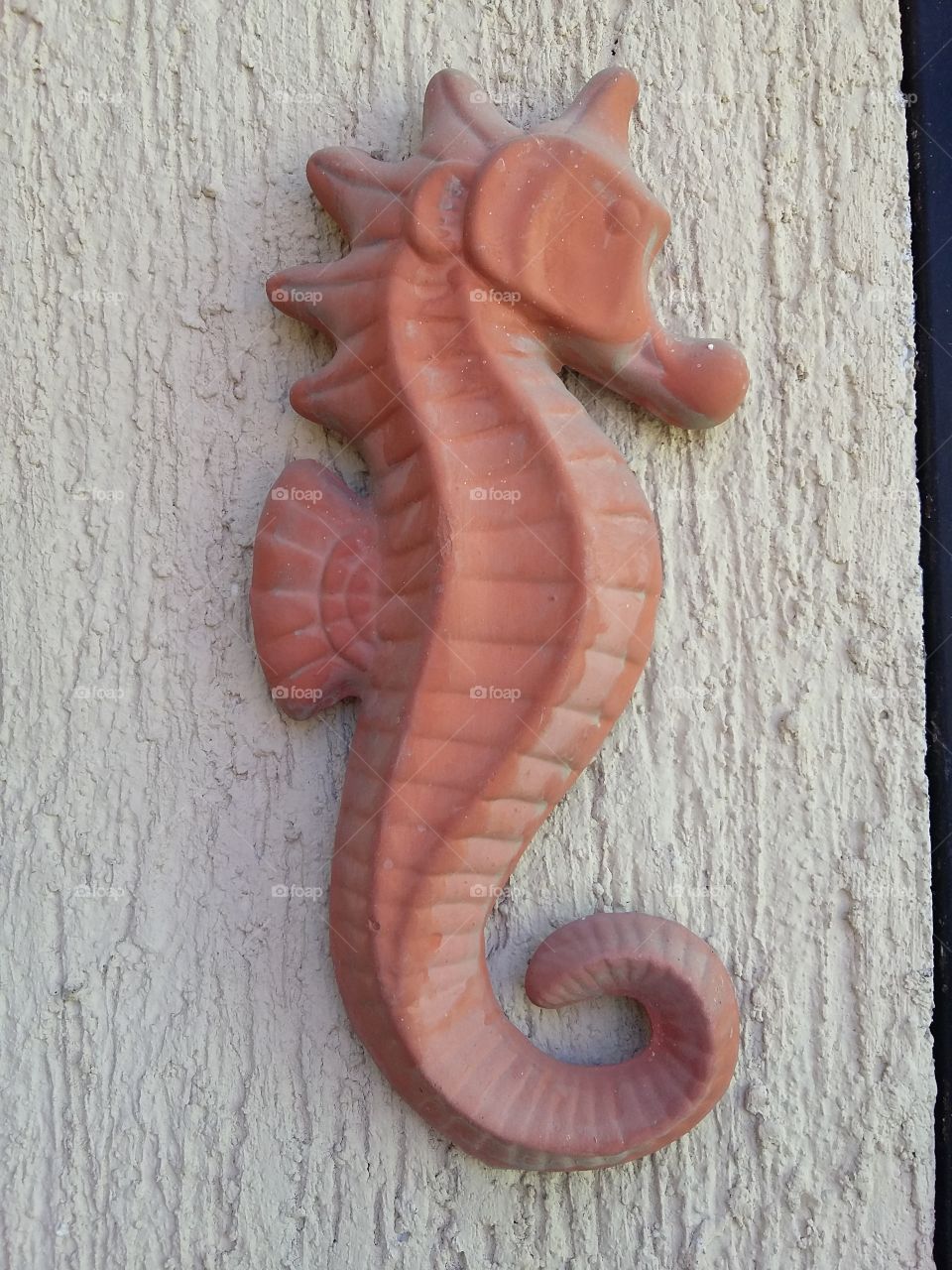 clay seahorse
