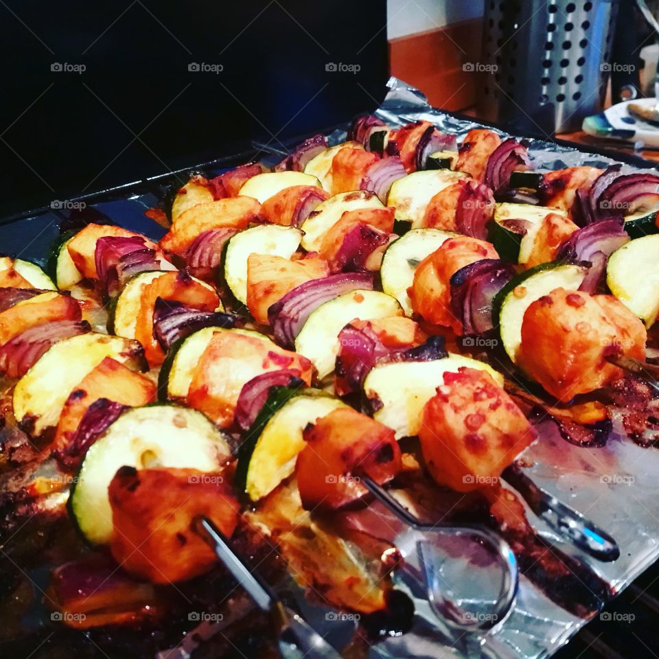 Chicken kebabs