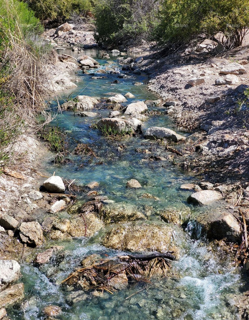 Meandering Desert Creek