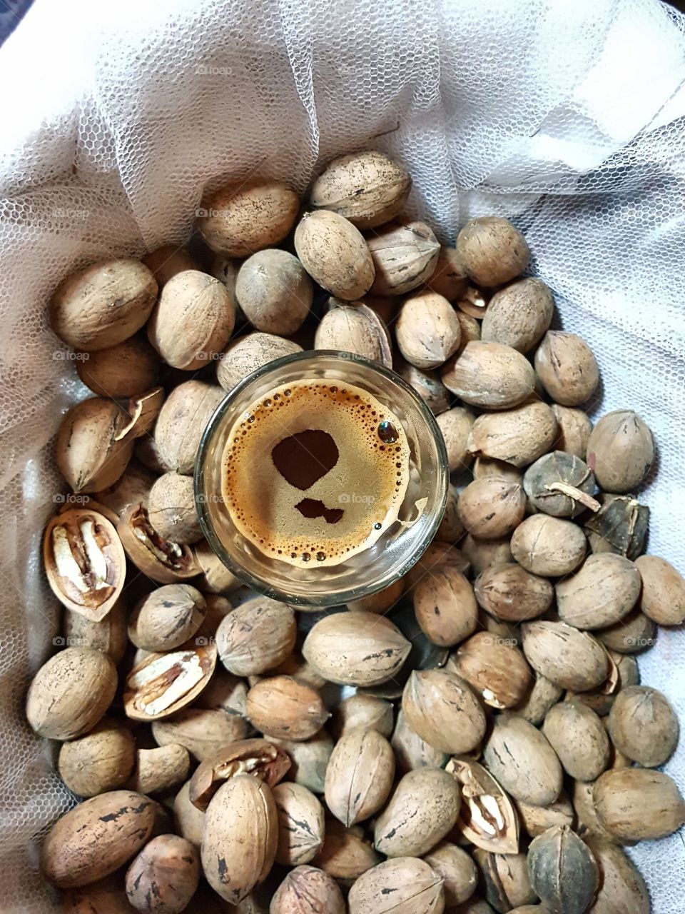 walnut and coffee time