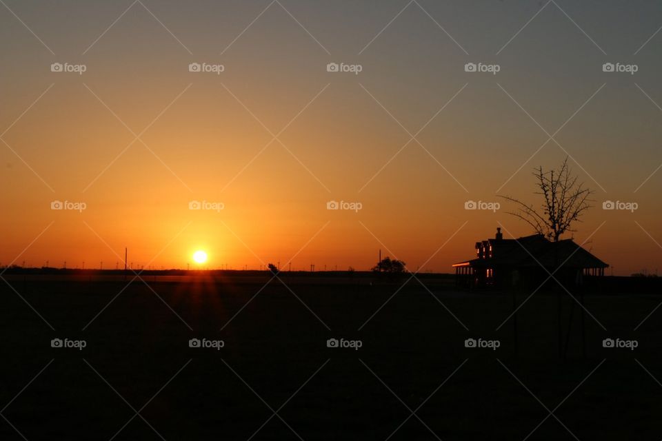 West Texas Sunset 