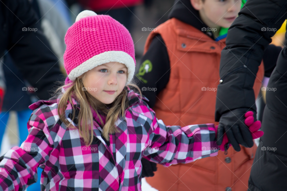 winter girl happy young by ventanamedia