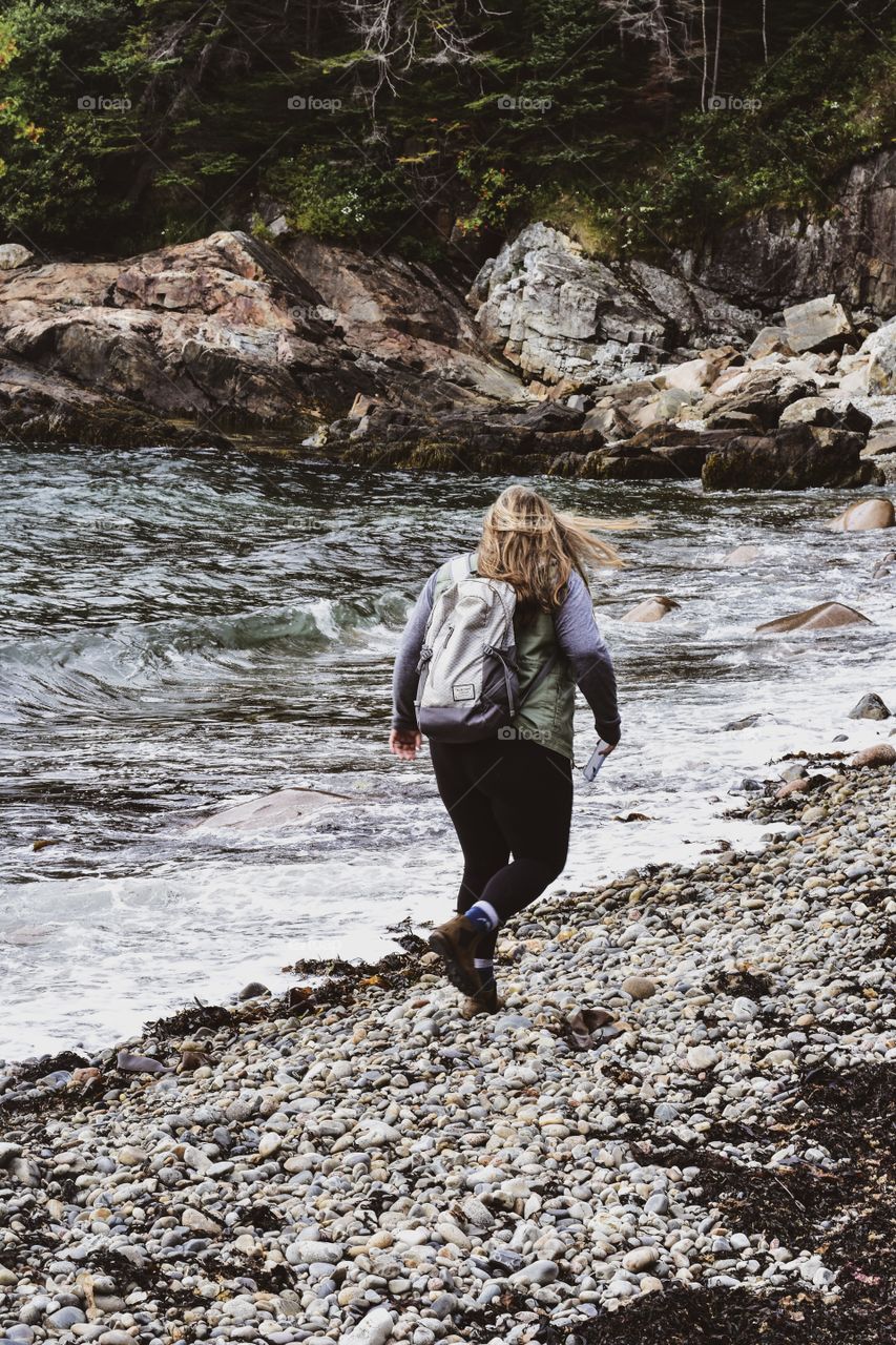 Morning walk in Acadia National Park with my closest friends. It’s nice to be back and explore! 