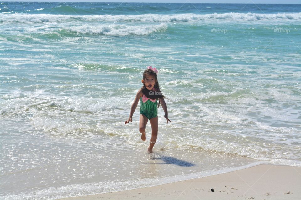 Ocean is still pretty chilly. 