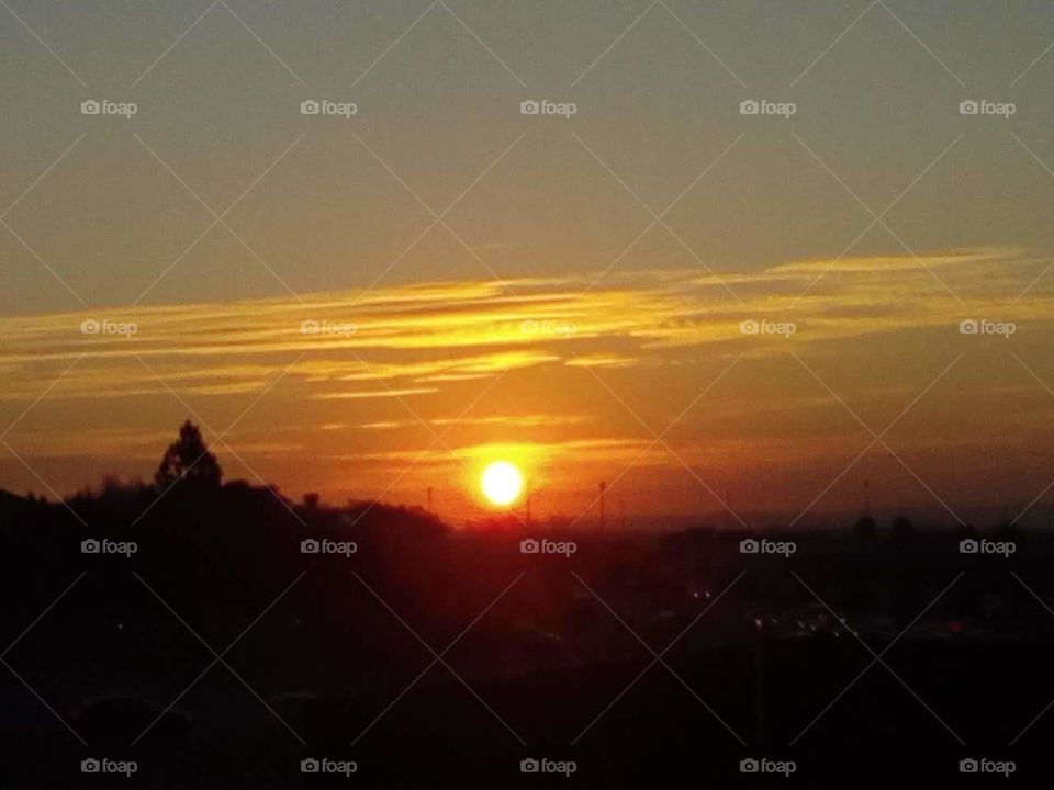 Sunset, Dawn, Evening, Landscape, Light