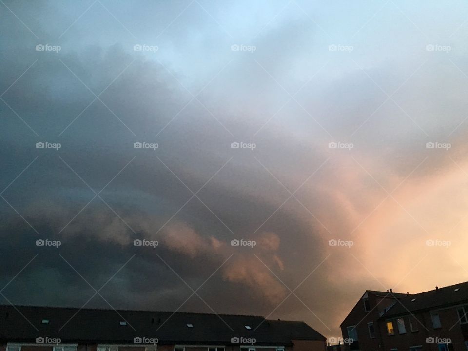 Beautifull sky here in purmerend