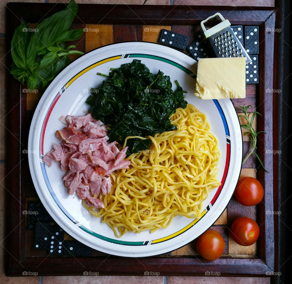Preparation of pasta