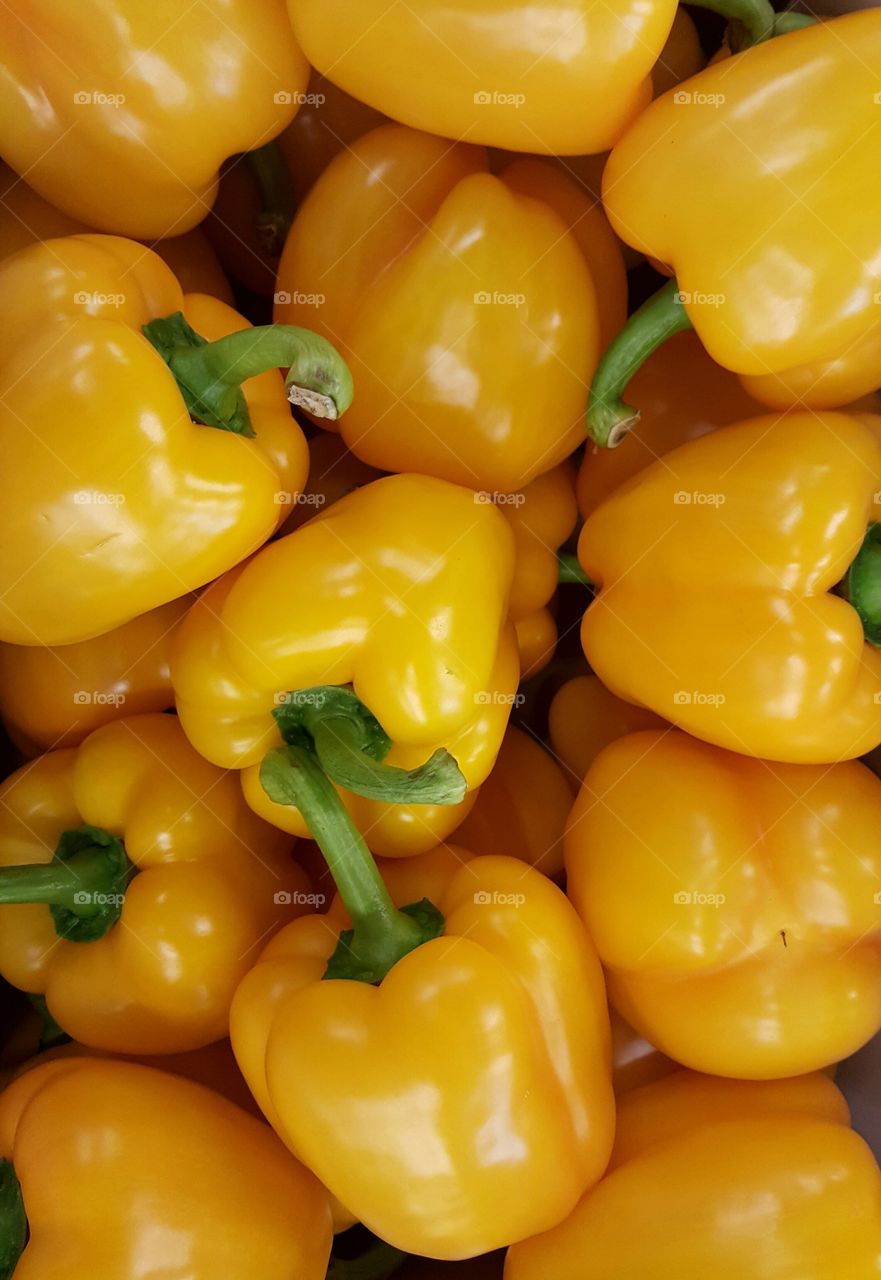 Yellow peppers