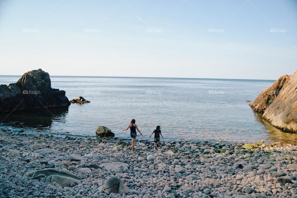 Water, Beach, Seashore, Landscape, Sea