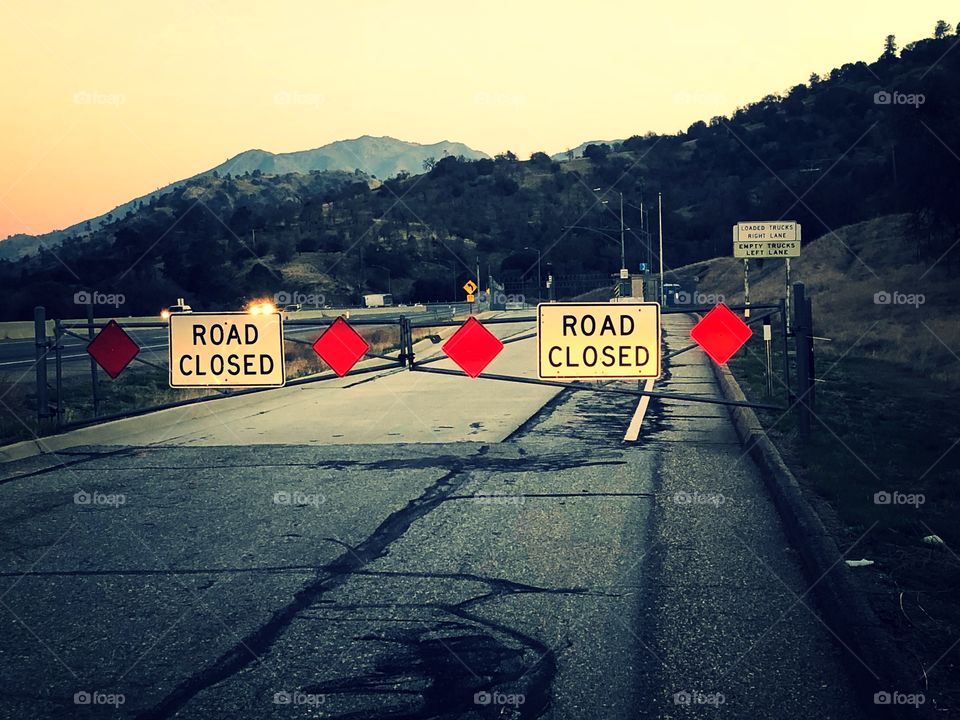 If one road closes the other one opens.
