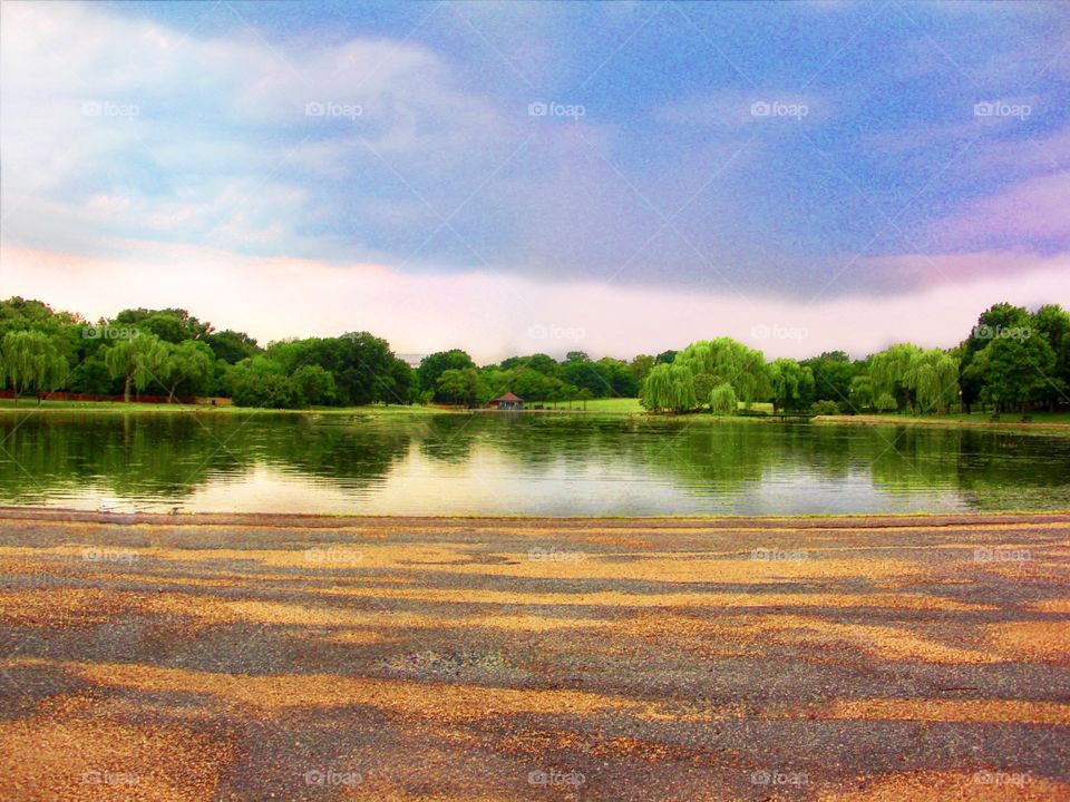 Washington D.C scenic lake pretty colorful serene 
