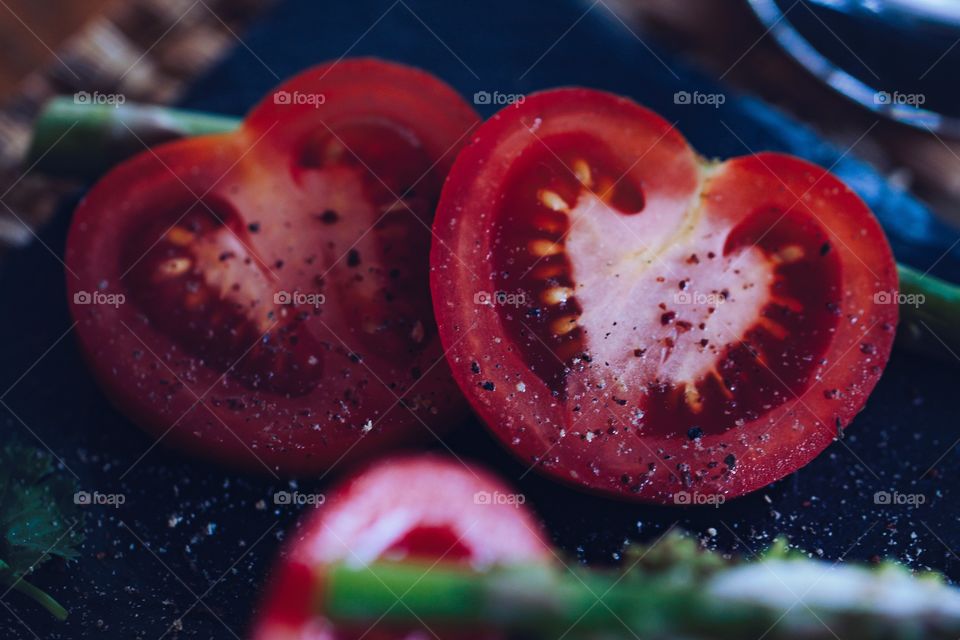 Heart shaped tomato 