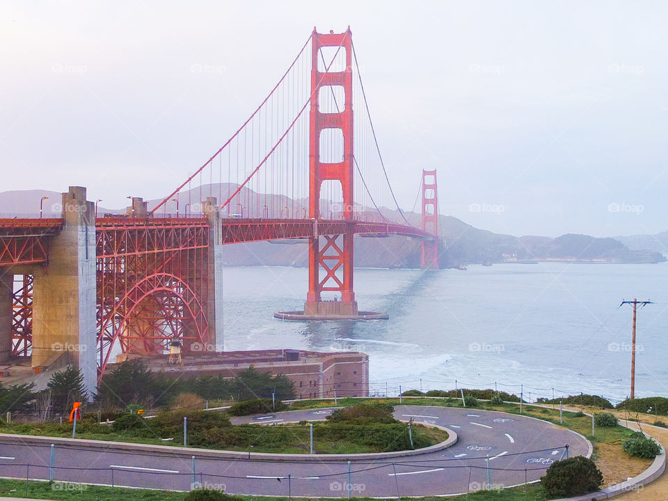 Godent gate bridge, San Francisco trip.