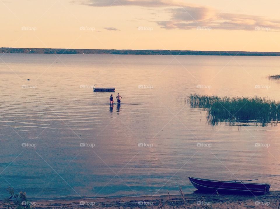 Friends in summer Hjalmaren