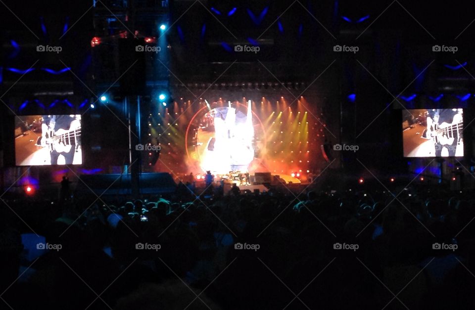 Guitar . Rock in Rio music festival 2015
Queen. 