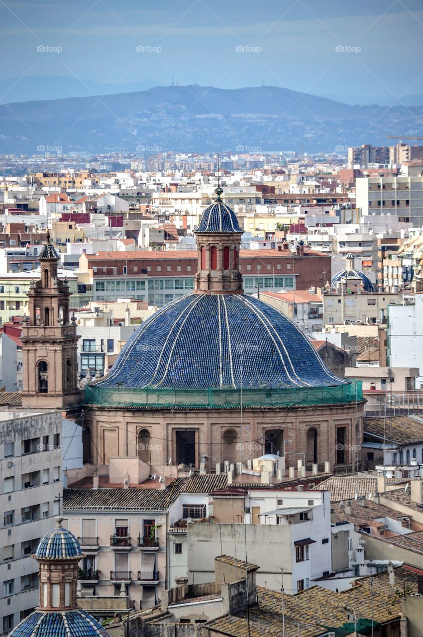 Cupula iglesia escuelas pias spain