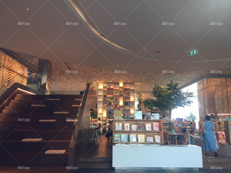 The beautifully designed bookstore in Bangkok Thailand